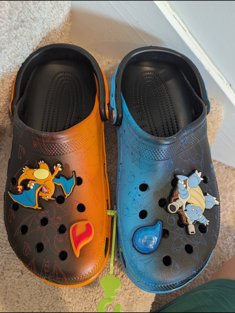 CROCS Men's Charizard & Blastoise  Clogs Size 12